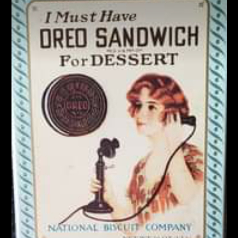 Vintage OREO COOKIE TIN